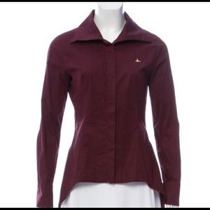 Vivienne Westwood Anglomania Button-Up Asymmetrica